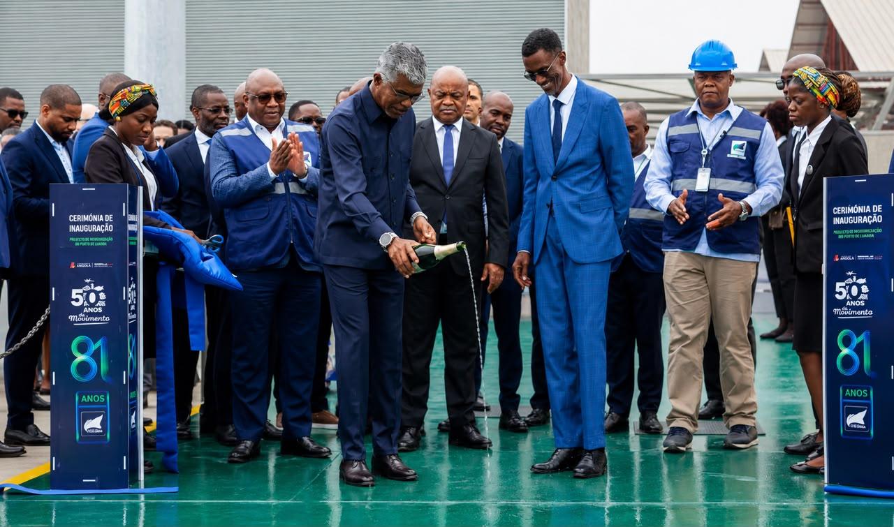 PORTO DE LUANDA DÁ SALTO HISTÓRICO COM A INAUGURAÇÃO DA MODERNA SALA DE COMANDO E CONTROLO