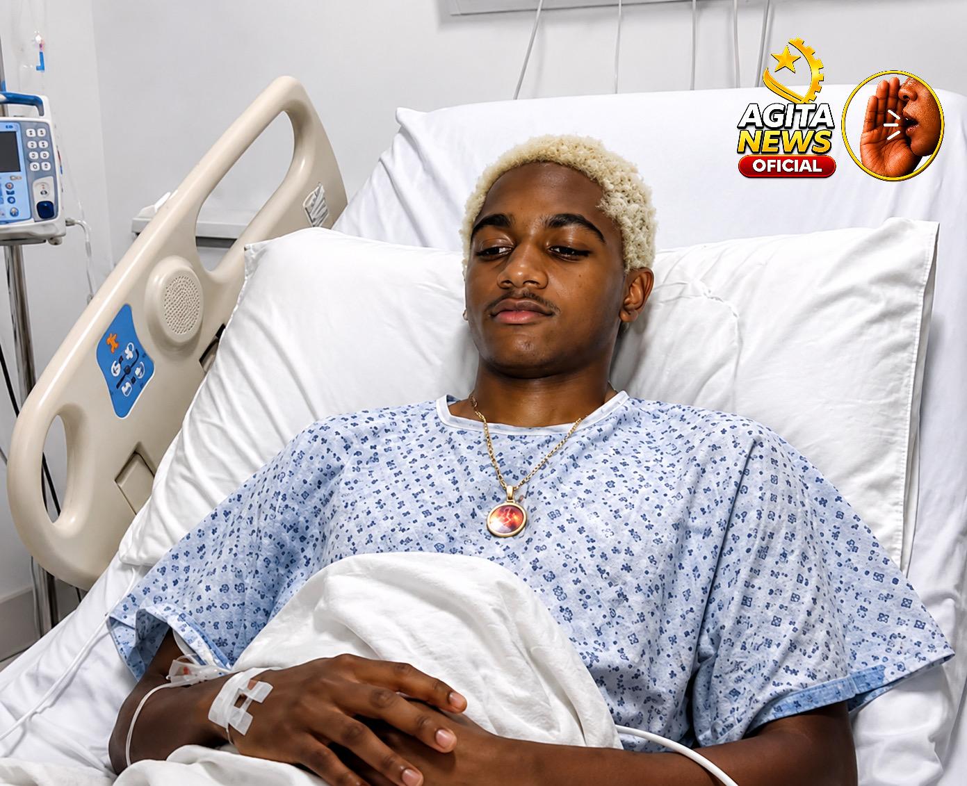 FILHO DE NAGRELHA MIRELSON KING CONTINUA SOB CUIDADOS MÉDICOS